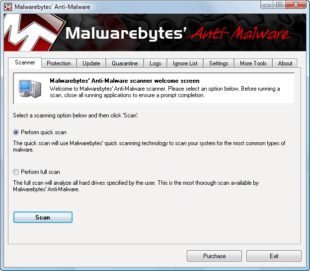 malwarebytes support unclassified