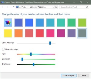 How to customize and change Windows 10 colors