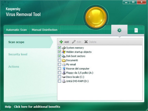 Kaspersky Virus Removal Tool