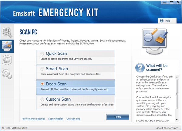 Emsisoft Emergency Kit