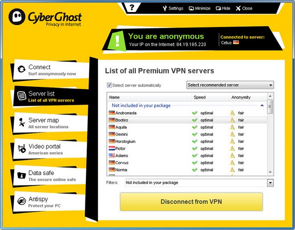 cyberghost vpn for router