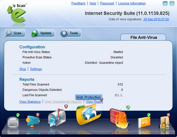 eScan Internet Security Suite Free Download - Firewalls ...