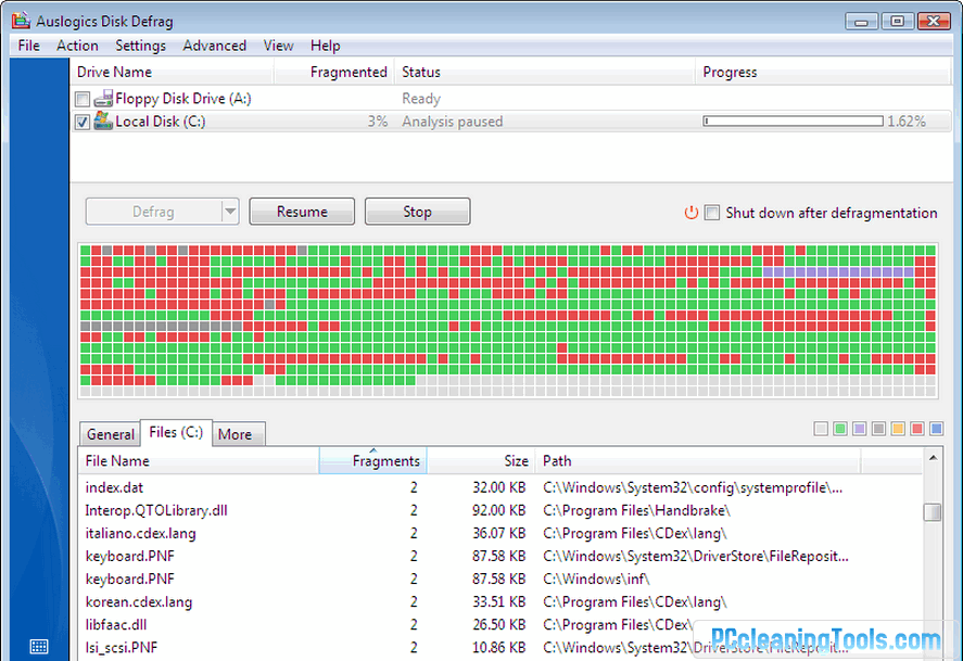 Auslogics Disk Defrag Pro 11.0.0.4 / Ultimate 4.13.0.1 for windows instal free